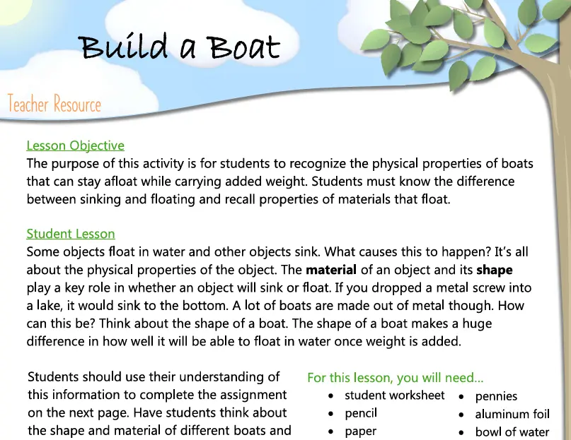 3rd grade science topics